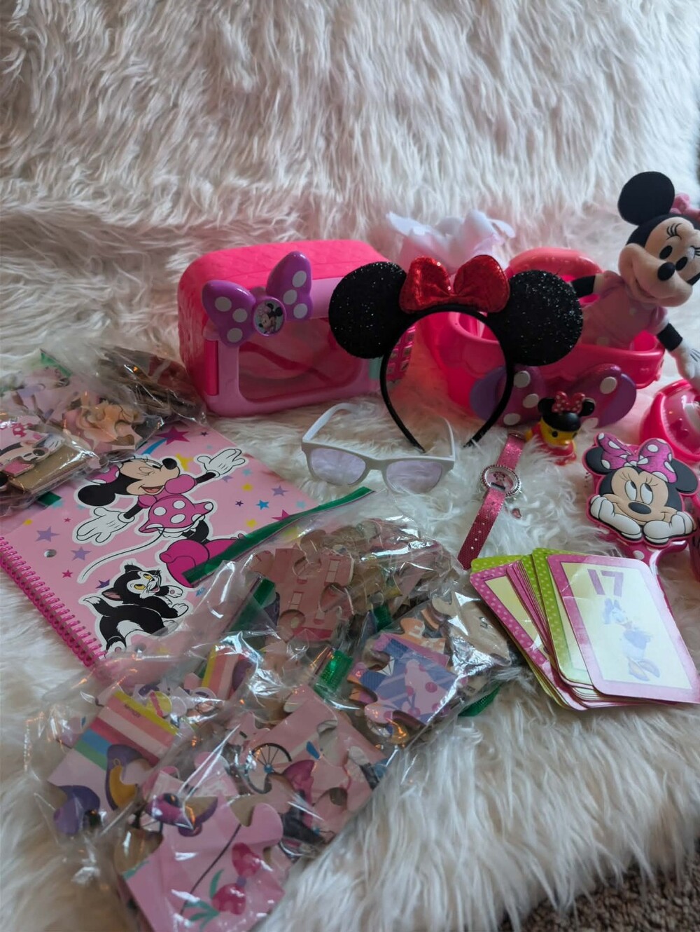 Minnie Mouse Pink Accessories Bundle 2000s Bundke Lot Y2k Collectable Vintage - Picture 4 of 7